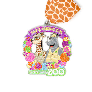 San Antonio Zoo 2026 Fiesta Medal