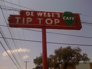 Love the old neon sign out front!