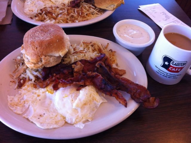 Flagstop Cafe Boerne Gas Station Breakfast San Antonio