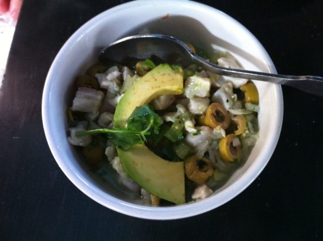 La Gloria Ceviche Verde Mexican Food