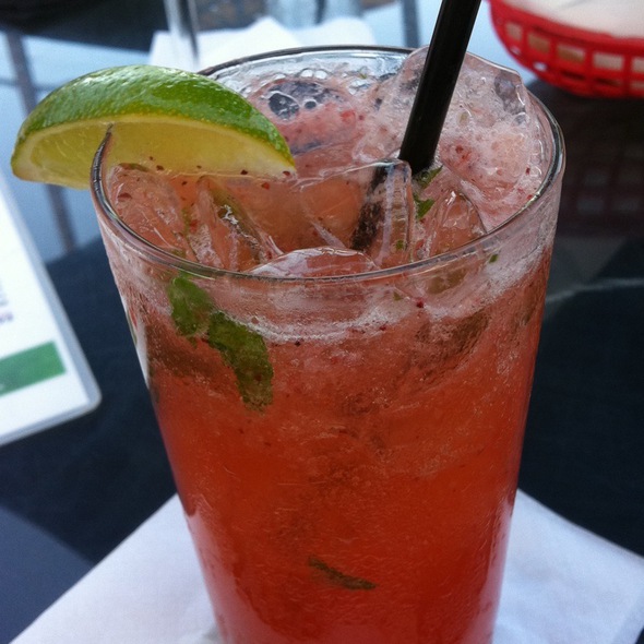 El Mirasol Strawberry Mojito San Antonio Mexican Food