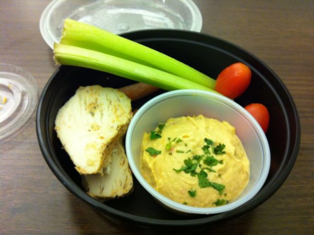 My Fit Foods 21 Day Challenge Hummus Bowl