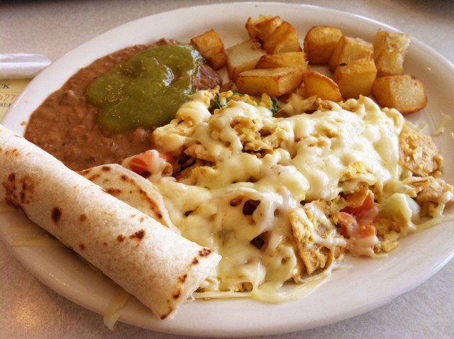 Taqueria Datapoint Tex-Mex Chilaquiels San Antonio