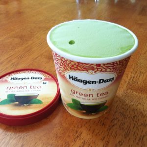 Ice Cream Review Haagen Dazs Green Tea 01
