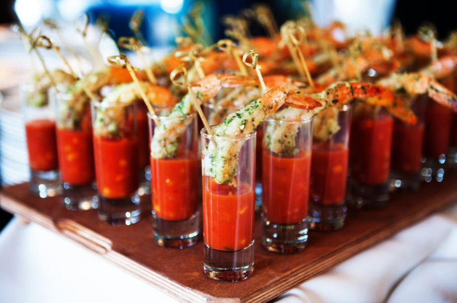 Shrimp tequila shooters from True Flavors - photo by Tyler Schmitt