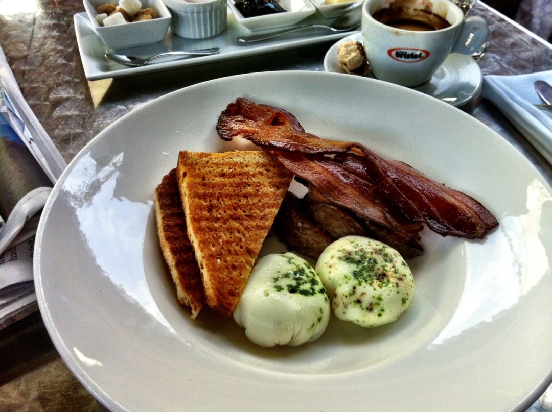 Fancy Breakfast at Il Sogno Osteria in the Pearl Brewery