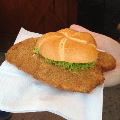 Munich Oktoberfest 04 - Schnitzel Sandwich