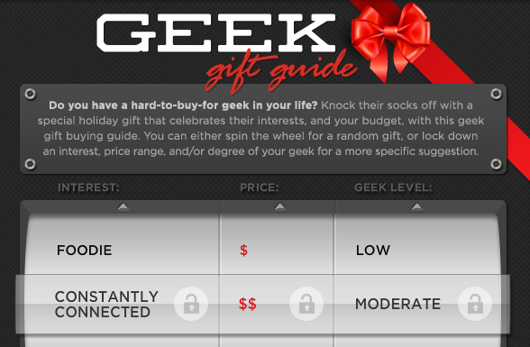 Last Minute Shopping: Geek Gift Guide