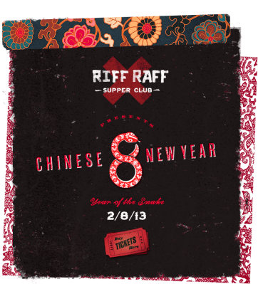 Riff Raff Supper Club February 2013