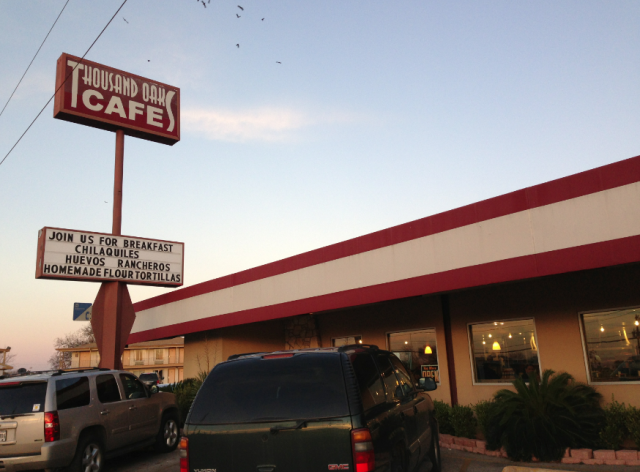 Thousand Oaks Cafe, Mexican Food, San Antonio Breakfast