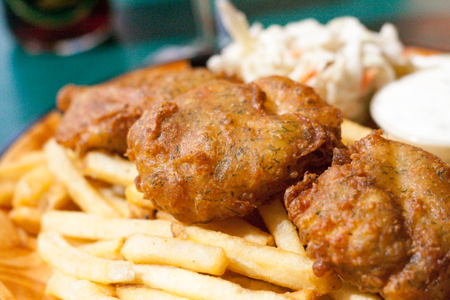 Portland Rogue Battered Halibut