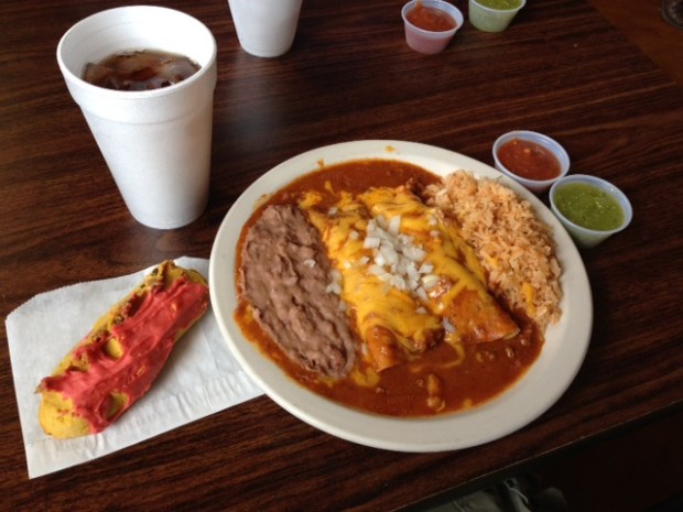 Teka Molino Beef Enchiladas Lunch Special