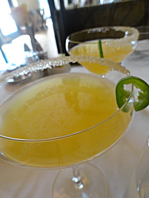 Passion Fruit Margarita at Sustenio