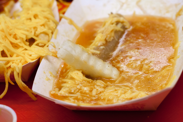 Chicos Tacos Fry in Sauce
