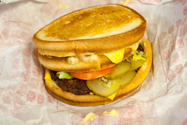 Stacked Grilled Cheeseburger Munchie Meal Jack in the Box