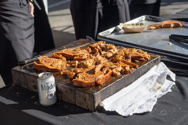 Chef Andrew Weissman’s Stuffed Veal at Meatopia Texas
