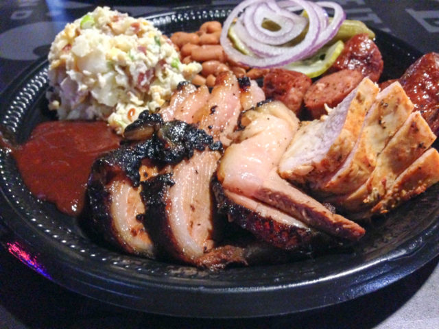 Spurs BBQ Plate