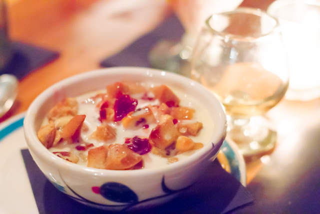 Postre Capirotada de Fruta Tequila Dinner Fruiteria