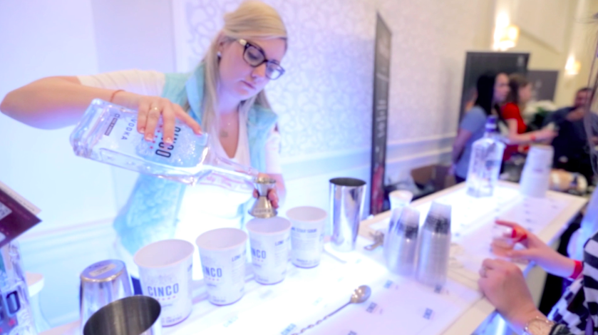 Cinco Vodka Showcases Summer Drink at SA Cocktail Conference