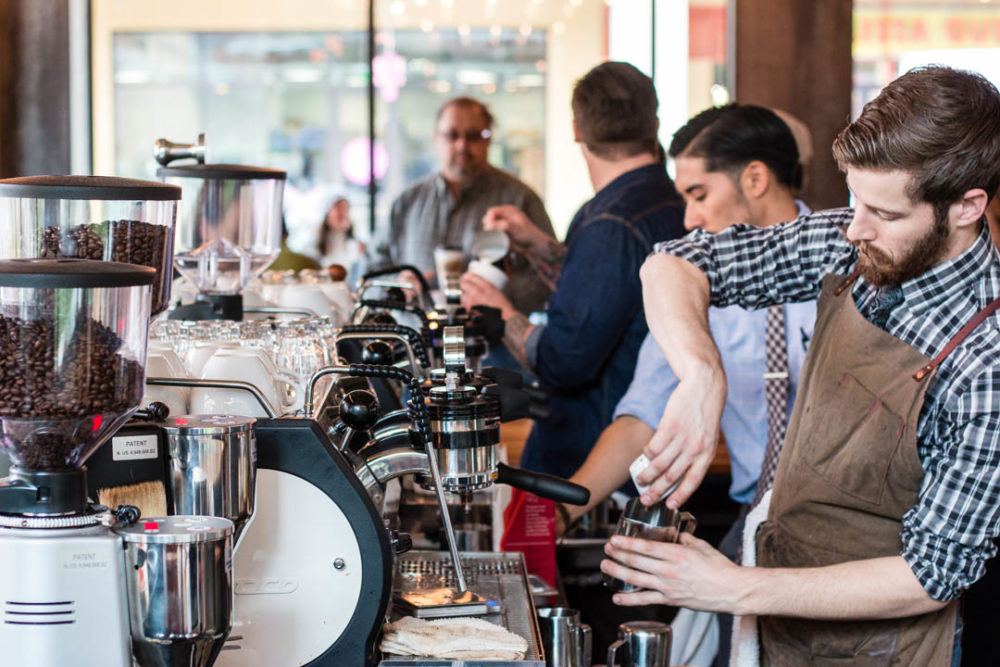 Local Coffee: The Gathering Place at Pearl Brewery