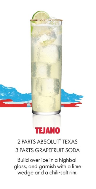 Absolut Texas Tejano Grapefruit