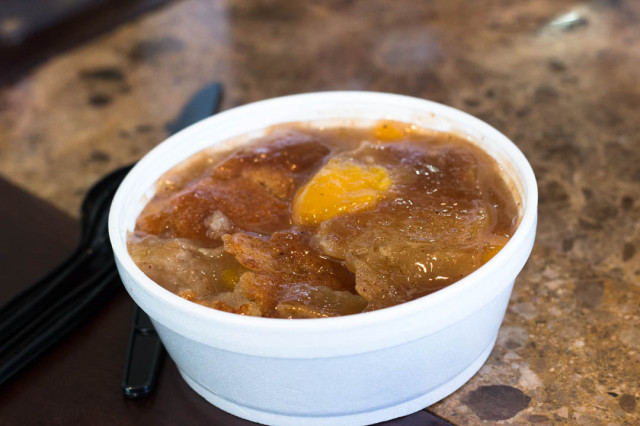 Big Bib-Peach Cobbler