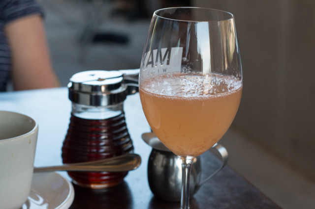 Max's Wine Dive Quarry Grapefruit Mimosa