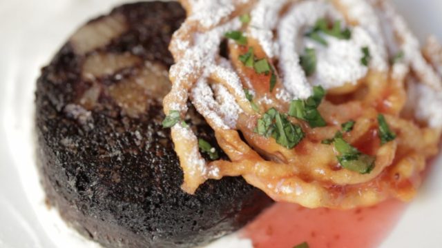 Cured Boudin Noir Chef Steve McHugh