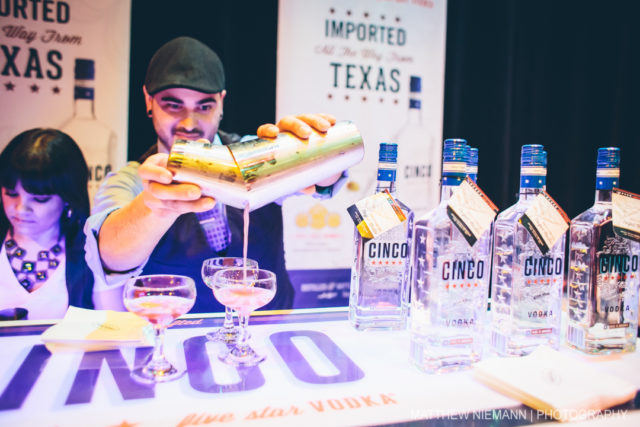 Cinco Vodka at SA Cocktail Conference Opening Party