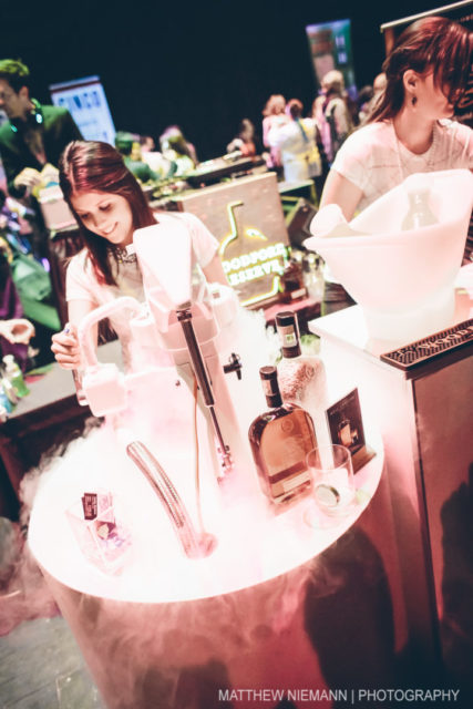 Woodford Reserve Liquid Nitrogen Sorbet