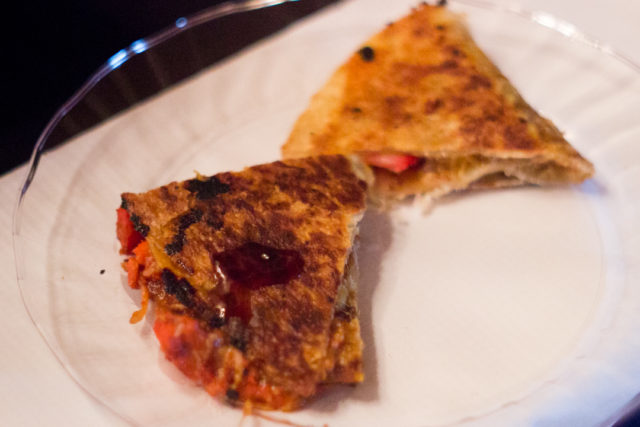 Bombay Salsa Tandoori Chicken Quesadilla Break Fast Launch Dinner Day