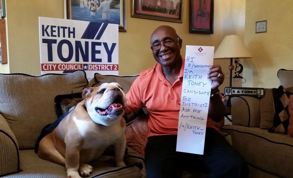 SA Flavor Endorses Keith Toney for District 2 Councilman