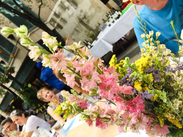 Flowers at Houston Street Eats Picnic-3