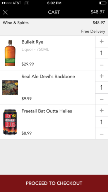 Minibar First San Antonio Order