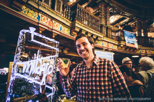 Garrett with Beso de Agavo Milagro San Antonio Cocktail Conference Opening Party 2016