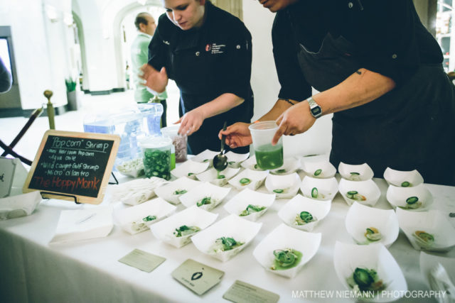 Hoppy Monk Shrimp Waldorf on Prairie San Antonio Cocktail Conference 2016