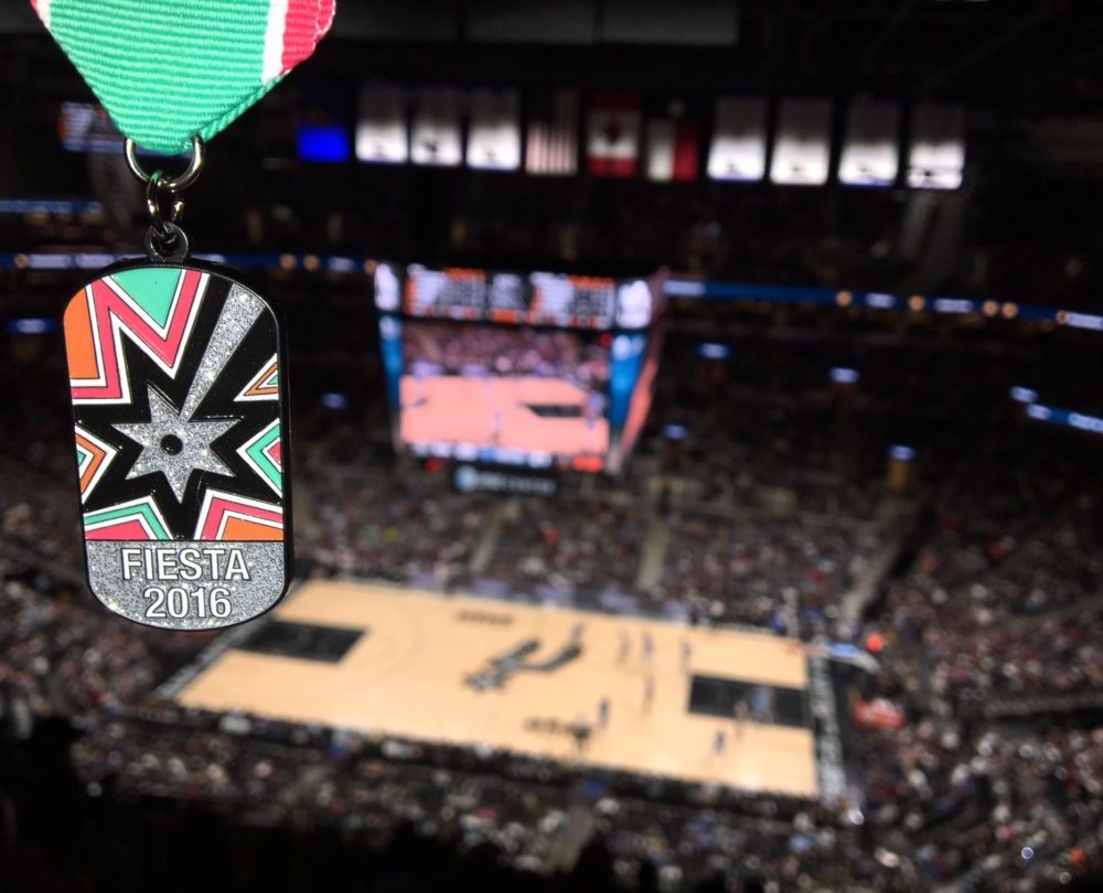 2016 Spurs Fiesta Medal