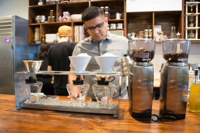 Slow Pour at the Fairview Coffee and Grub