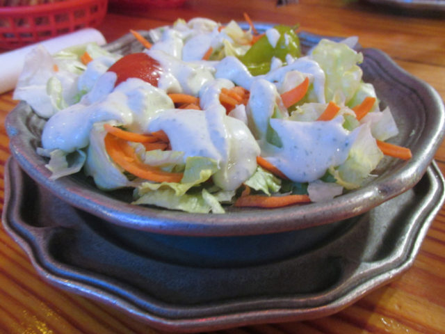 Side Salad with Green Goddess Little Red Barn-2