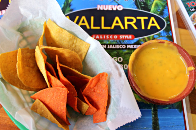 Taqueria Nuevo Vallarta Chips and Queso