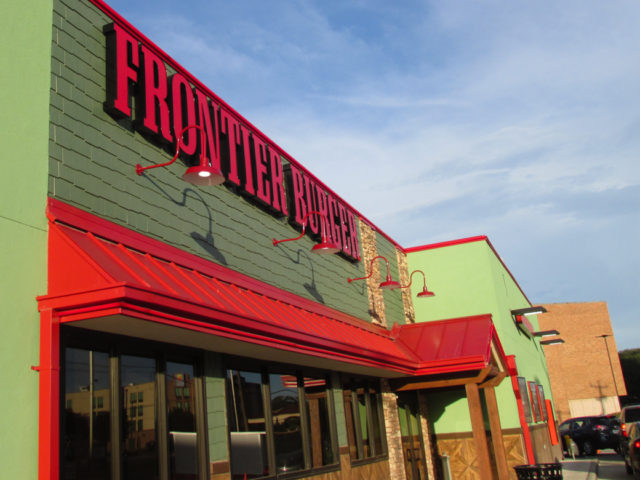 Frontier Burger Exterior