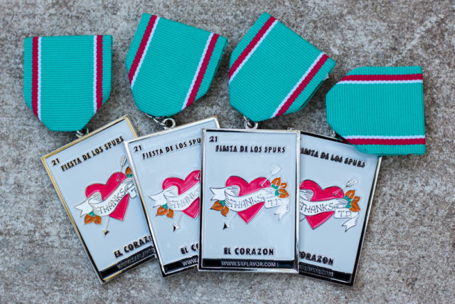 El Corazon SA Flavor Spurs Fiesta Medal-1