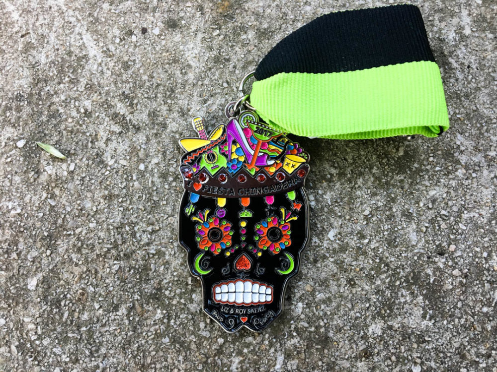 Roy and Liz Saenz Fiesta Chingadera Fiesta Medal 2017