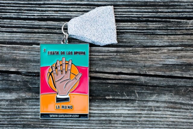La Mano Spurs Fiesta Medal SA Flavor 2016 Front